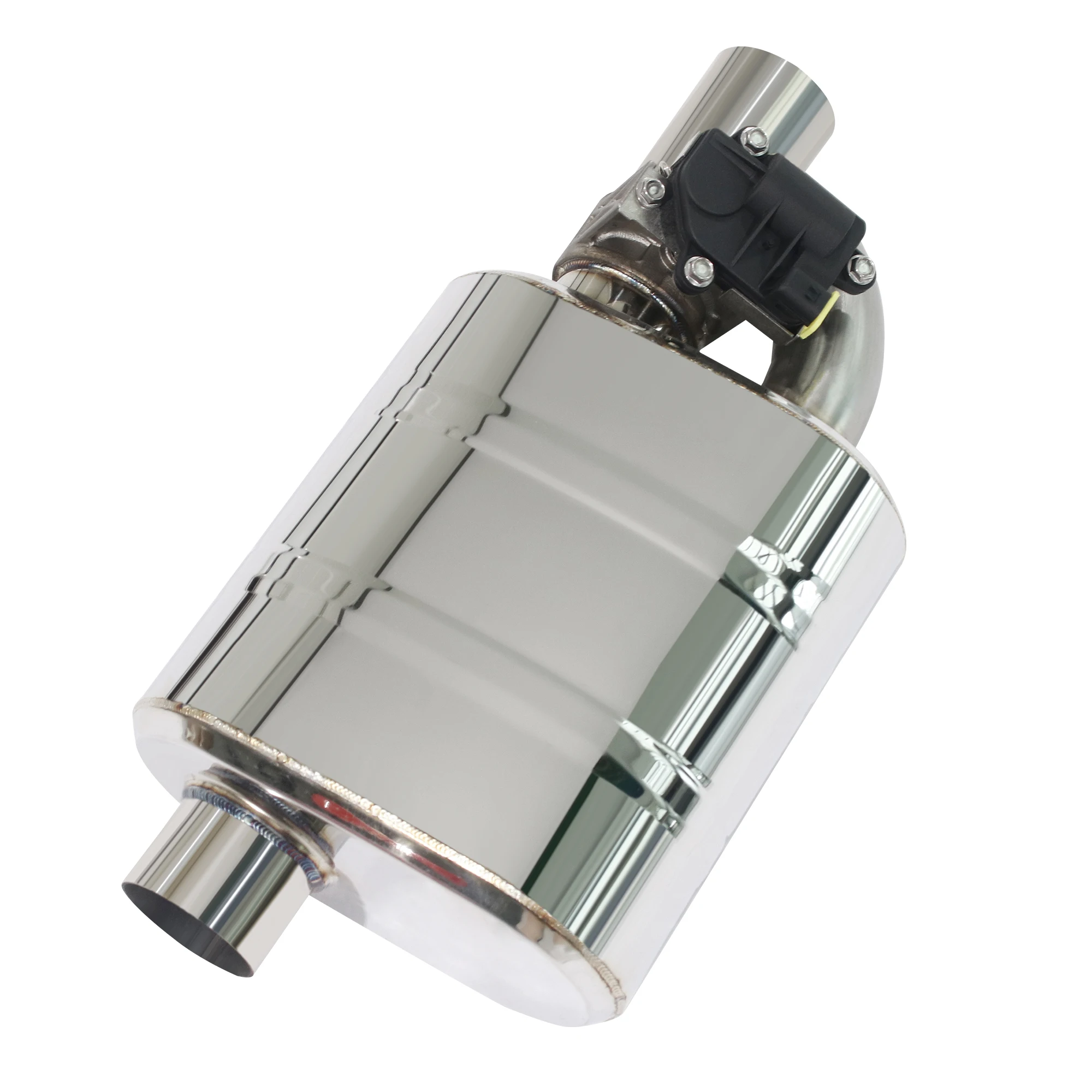 

Valvetronic Exhaust Muffler Car Catback Exhaust Single Inlet Single Outlet Muffler Only