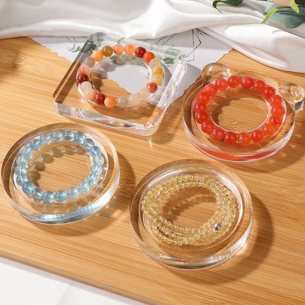 

Beading Design Board Suitable Bracelet Display Stand For Jewelry Making Necklaces Crafts Tray Acrylic Transparent Jewelry Tray