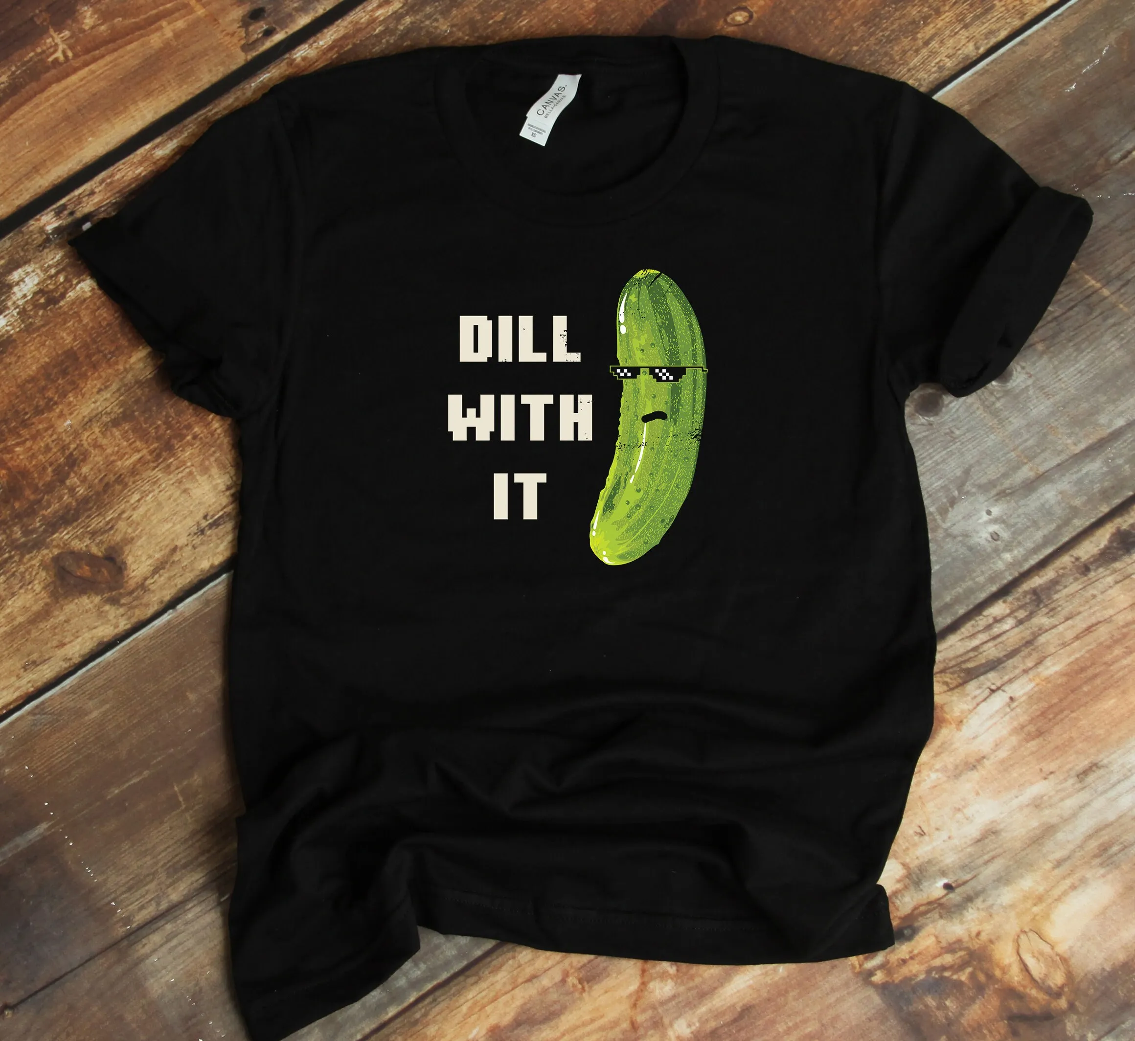 Dill Pickle T Shirt And Vegetable Idea Cucumber Vegan Tank Top