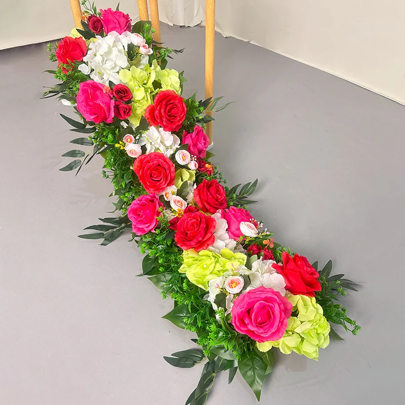 

210 см/82,68 дюйма, новая трансграничная арка с искусственными цветами для свадьбы, дня рождения, дома, украшения сцены отеля