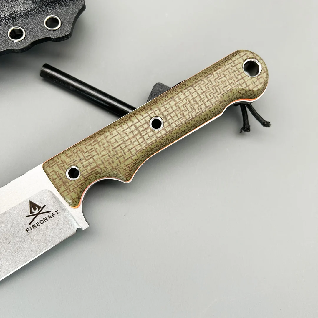 Wht River FC4 Firecraft Fixed Blade Survival Tactical Gear Defense Outdoor Hunting Camping Pocket Sharpness durability knife