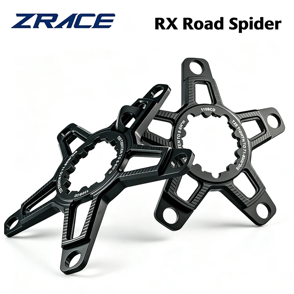Picture 4: ZRACE RX Road Direct Mount Spider for SRAM 3 Screw Crank, SRAM Direct Mount Crank to BCD110 / BCD130 5 Bolt Chainrings