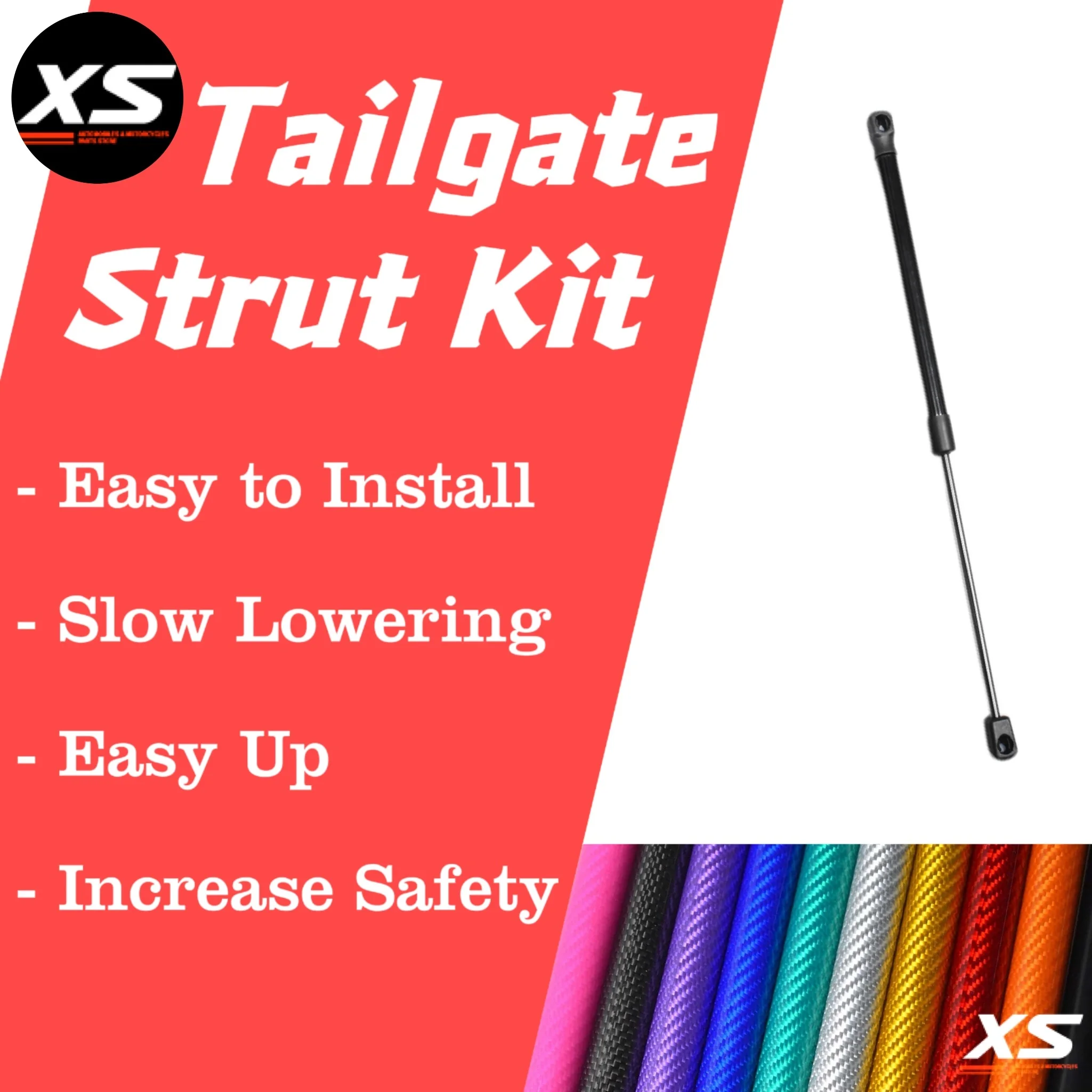

1PC Rear Tailgate Damper Strut For Toyota Tundra XK50 2007-2021 66140-0C010 66140-0C030 Shock Assist Lift Support Rod