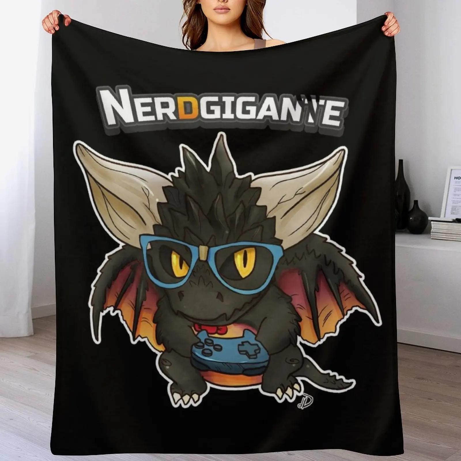 Nerd-gigante Throw Blanket halloween Blankets For Bed sofa bed Blankets