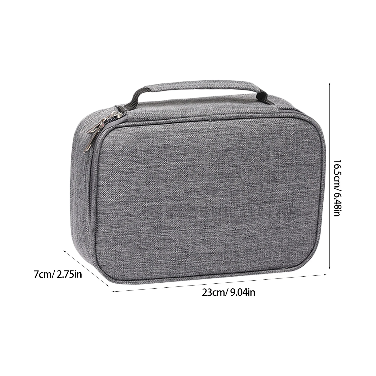 مقلمة مقاومة للماء ذات سعة كبيرة مكونة من 72 فتحة منظم محمول لأقلام الرصاص الملونة وحقيبة أقلام رصاص بسحاب للتخزين