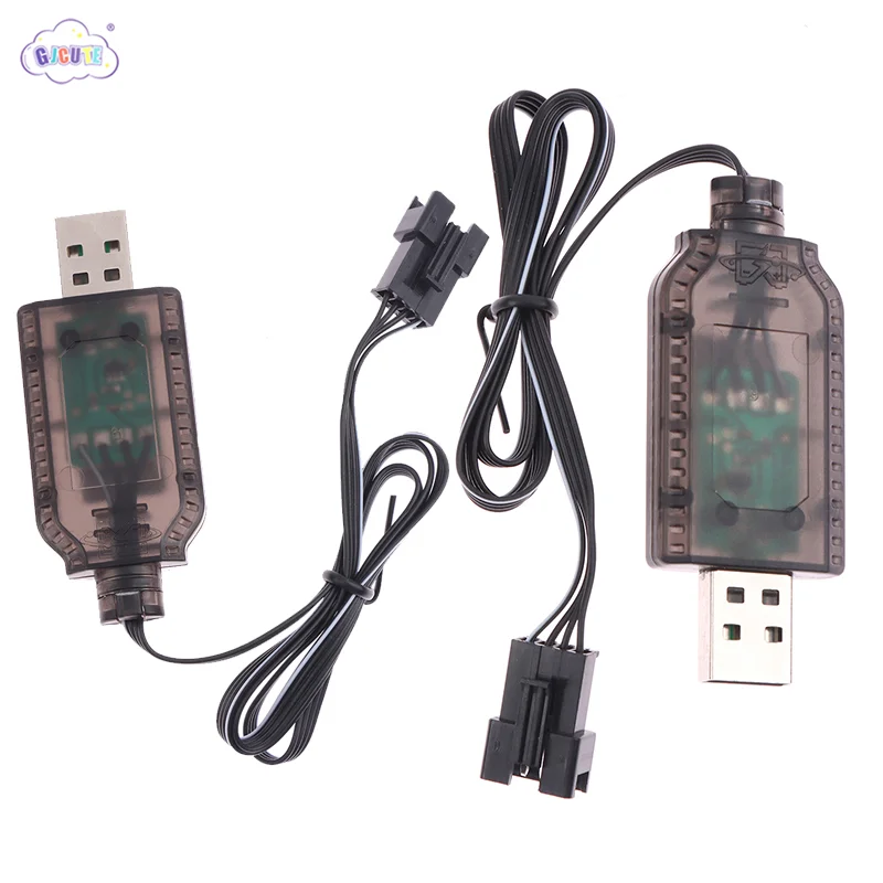 High Quality 7.4v SM4P Li-ion Battery Reverse Charging Adapter Electric Toy Car E561 Excavator Charger USB Cable