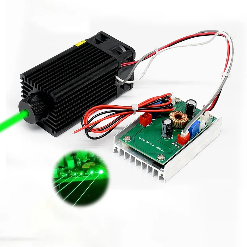 

1000mW 520nm Adjustable Focus Green Laser Module for Highway Warning