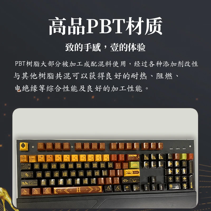 Incantesimo misterioso Succubus altezza originale di fabbrica Materiale PBT tastiera meccanica keycap sublimazione a caldo su cinque lati