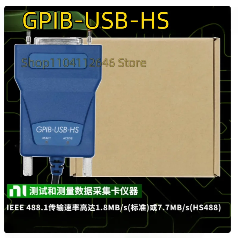 بطاقة الحصول على البيانات الأصلية الجديدة GPIB-USB-HS 778927-01 GPIB إلى USB متوفرة في المخزون