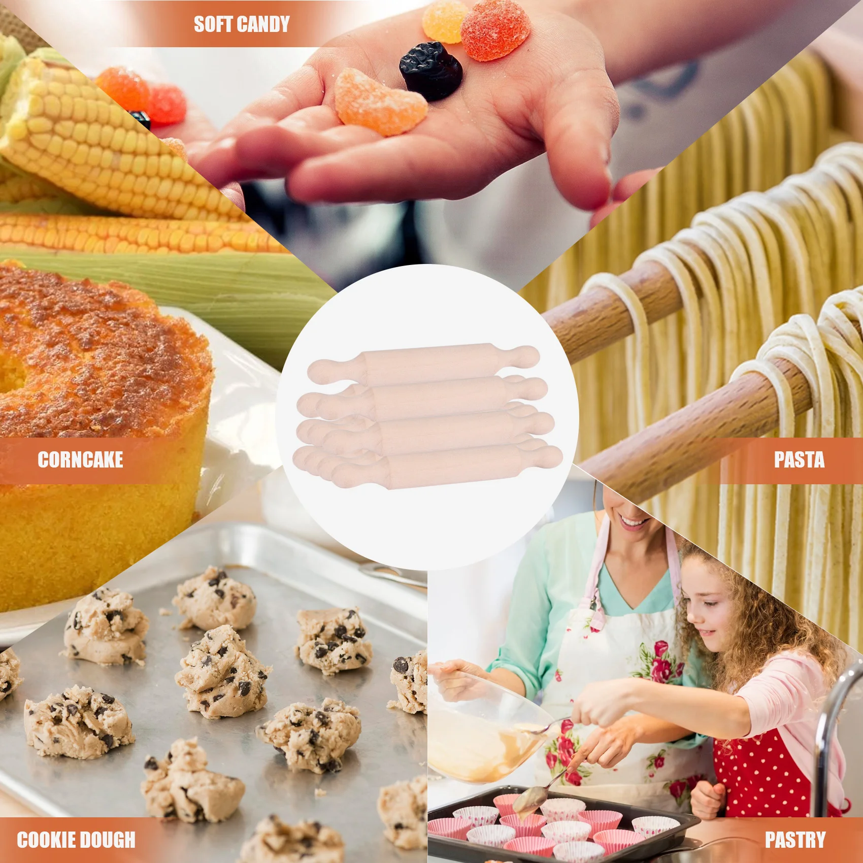 A36T – kleine houten deegrolle - Kitchen Roller Baking recensie en prijs