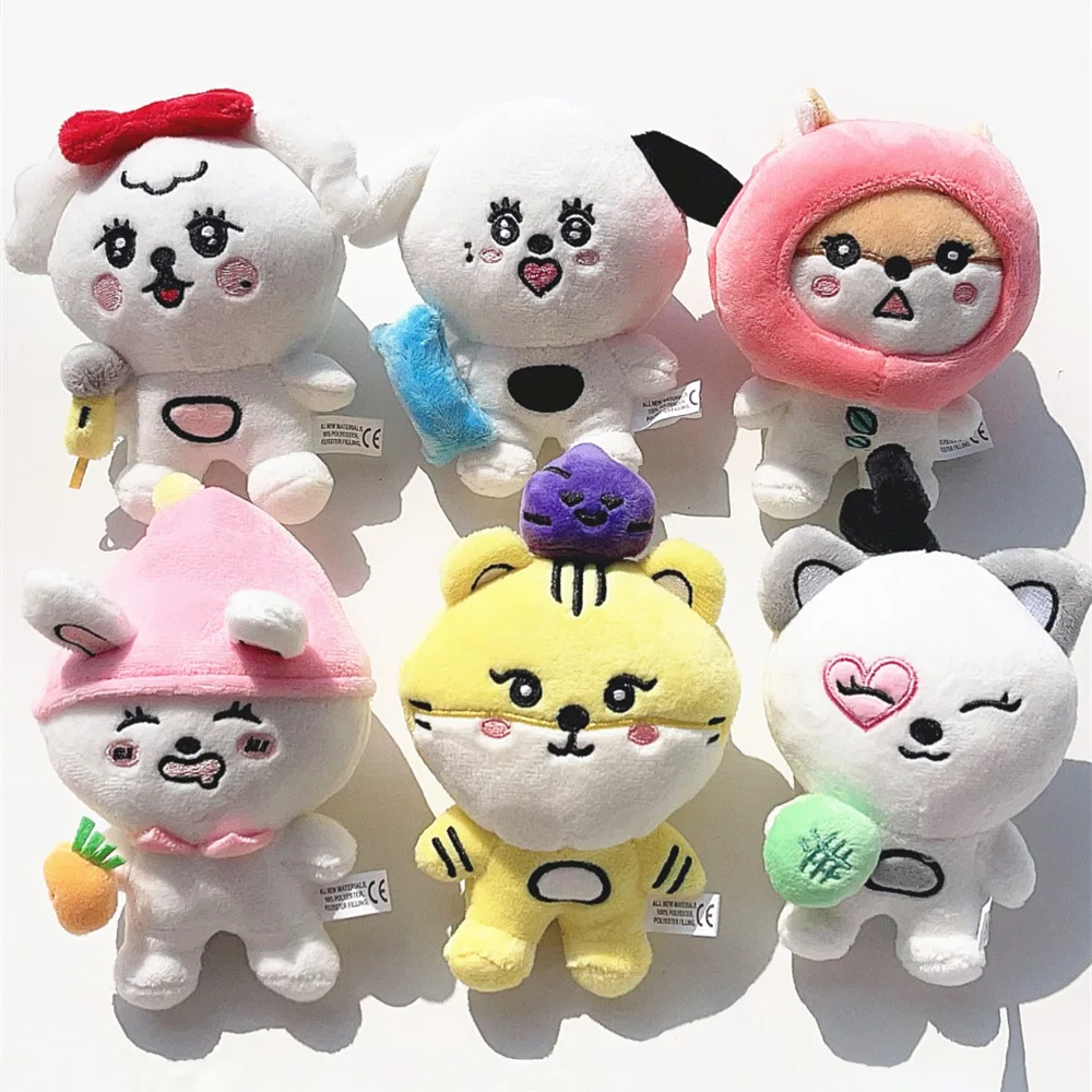 KPOP STAYC Cute Plush Doll 15CM Cartoon Fill Doll Car Sofa Decoration SUMIN SIEUN ISA J SEEUN YOON Fans Collect Gift