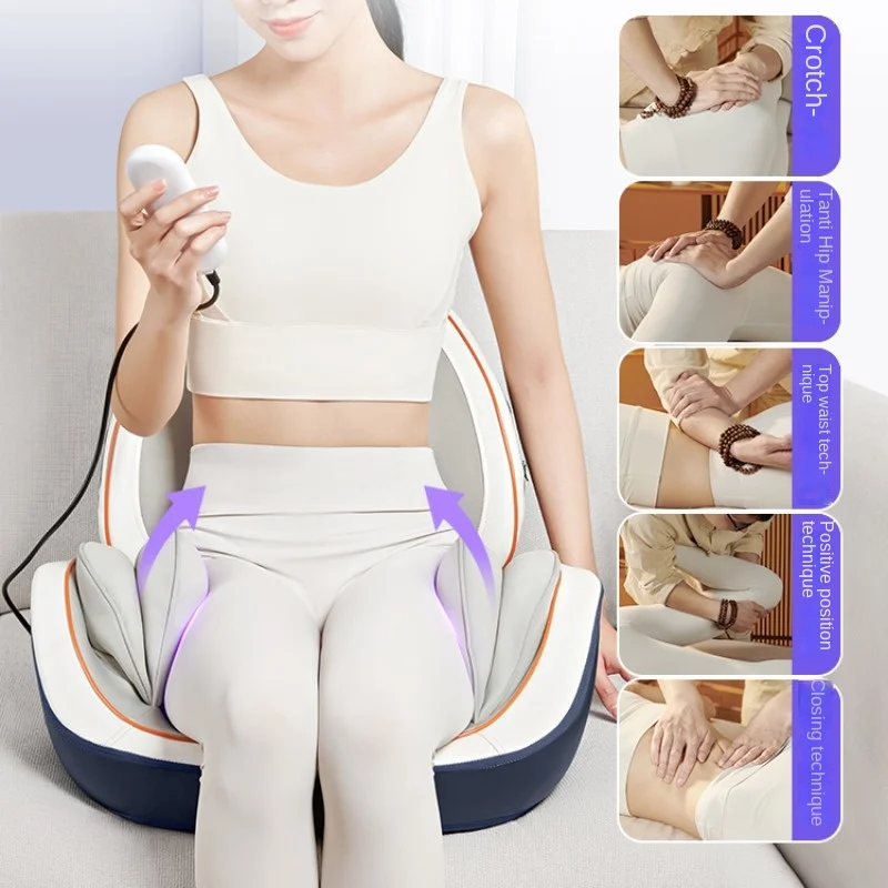 Pelvic Massagers, Pelvic Orthotic Massage Device for Female, Postpartum Anteverted Wide Hip Plate Bottom Muscle Training Machine