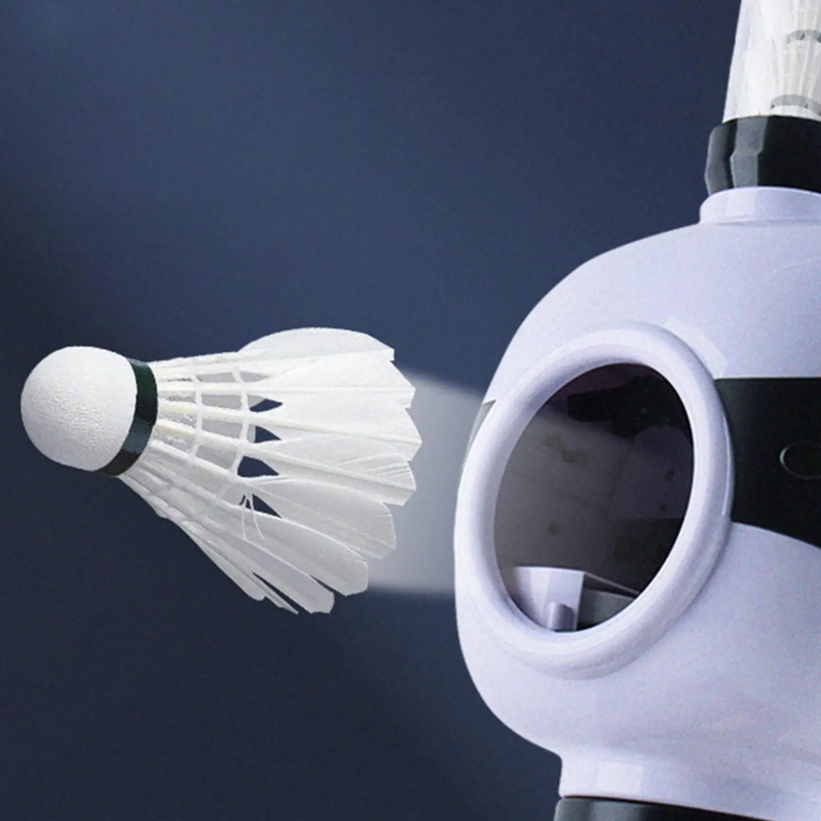 

Automatic Badminton Service Machine Adjustable Ball Pitching Trainer Professional Sports Equipment for Outdoor Practice