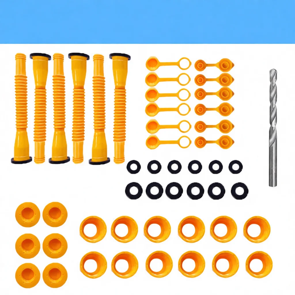 Threaded Protection Cap For Hex Nut Hydraulic Pneumatic Pipe Joint Dust Cover Plastic Seal Plug Industrial Tool