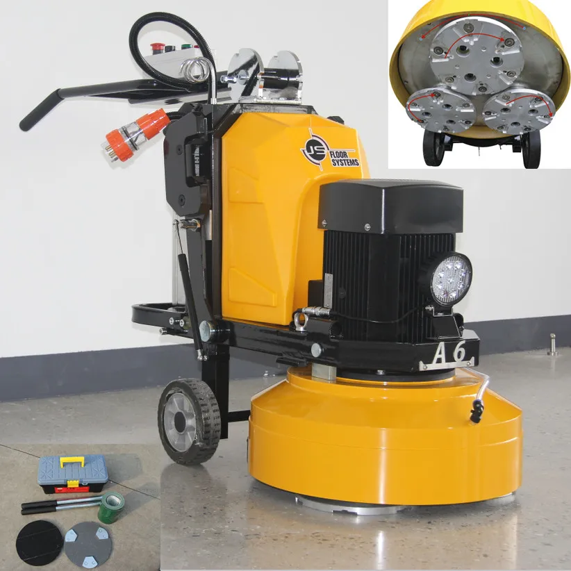 A6 JS Floor System Floor Equipment Polishing Diamond Tools Abrasives Machine for Concrete