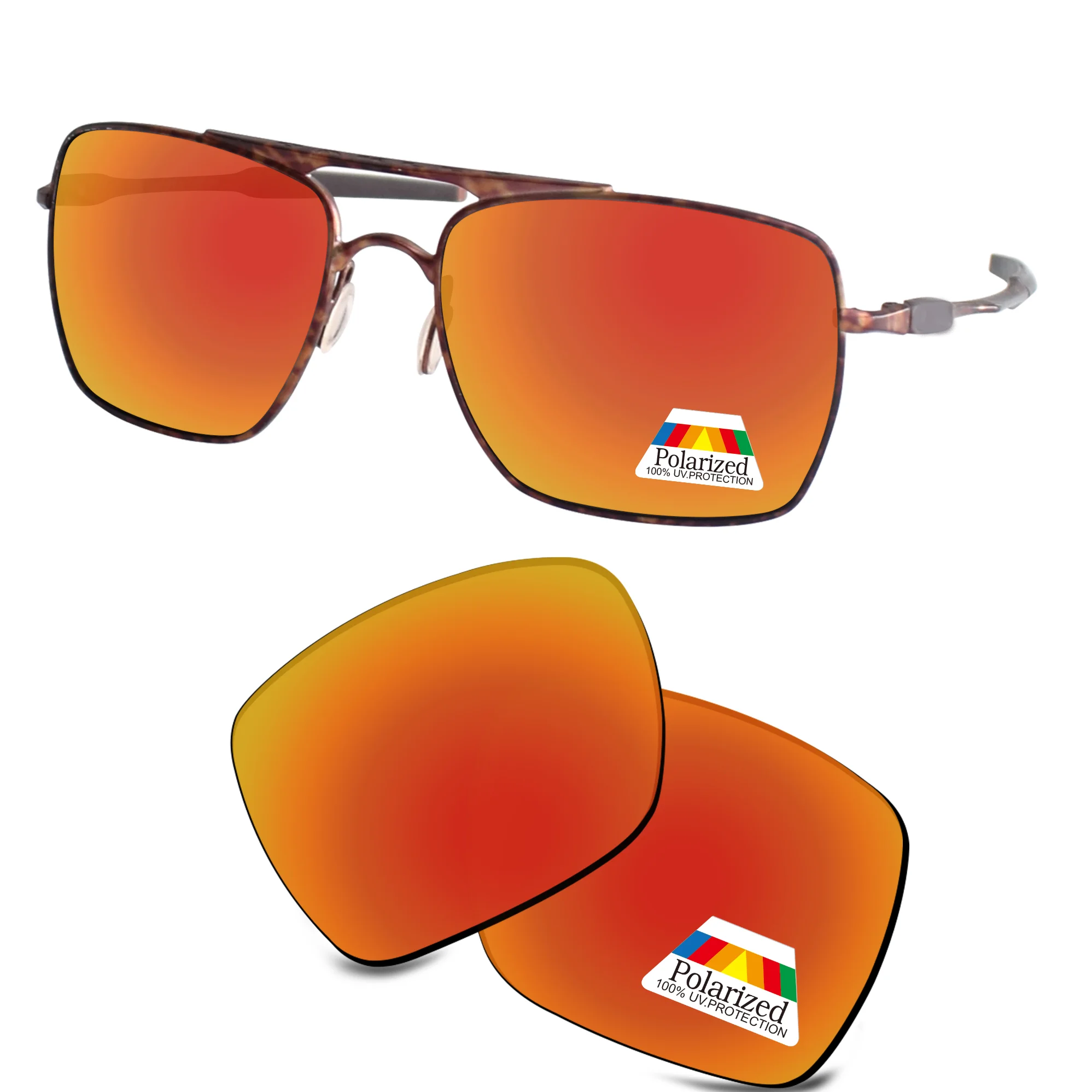 

Rarayvix Polarized Replacement Lenses UV400 Protective Compatible with Ray-Ban RB3529-61mm Sunglasses
