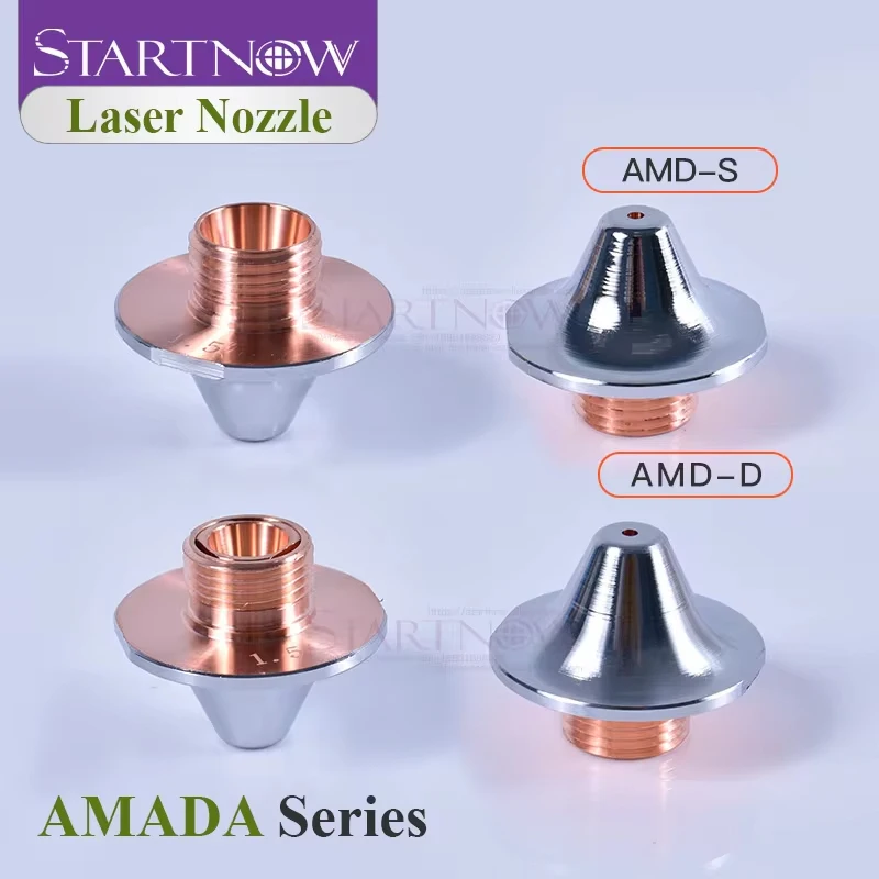 

Startnow AMADA Laser Cutting Nozzles AMD For Optical Fiber Metal Machine Head Caliber 1.0 1.2 1.5 2.0 Single Double Accessories