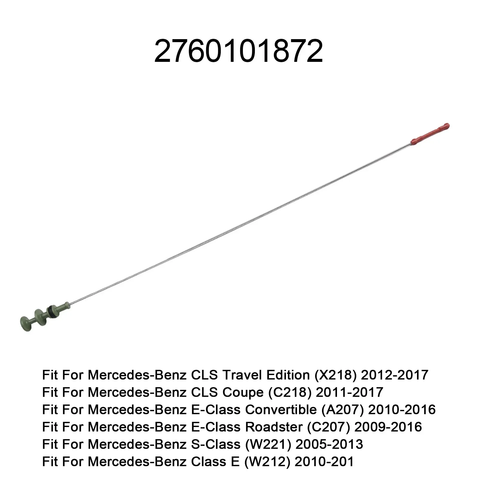 Kualitas tinggi baru Dipstick minyak Dipstick plastik 2760101872 Aksesori Mobil Dipstick mesin Dipstick oli Dipstick minyak