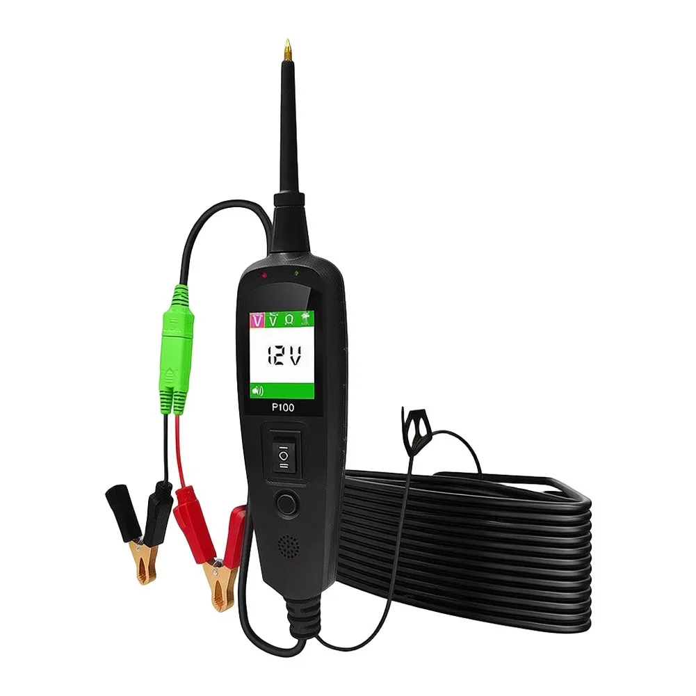 Automotive Circuit Diagnostic Tool 6-30V With Color LCD, Voltage Short Circuit Tester & Component Activator