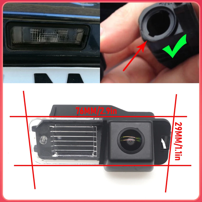 Rear view Camera For Volkswagen Beetle R-Line 2012 2013 2014 CCD Night Vision Reverse Camera Waterproof high quality RCA