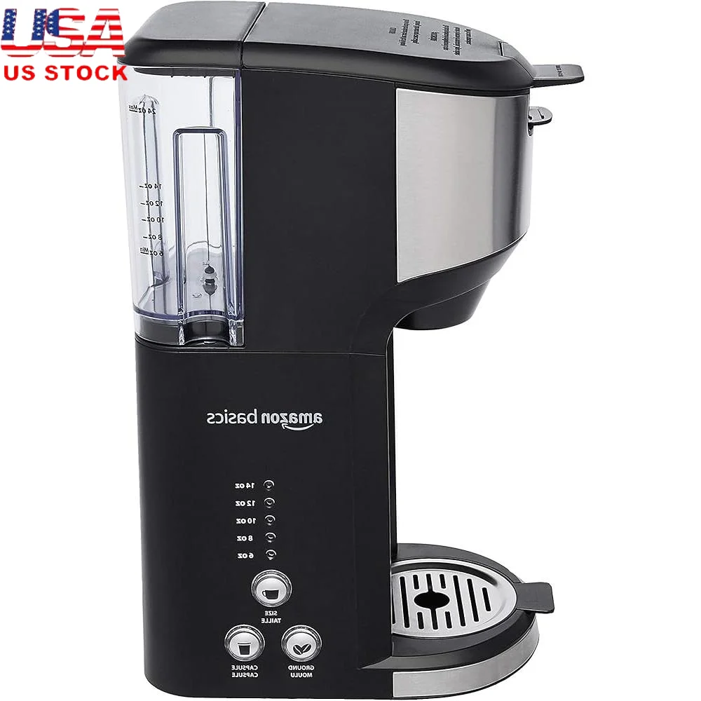 

Single Serve Coffee Maker K-Cup Machine Dual Brewing Options Auto Shutoff Compact Design Easy to Clean Travel Mug Friendly