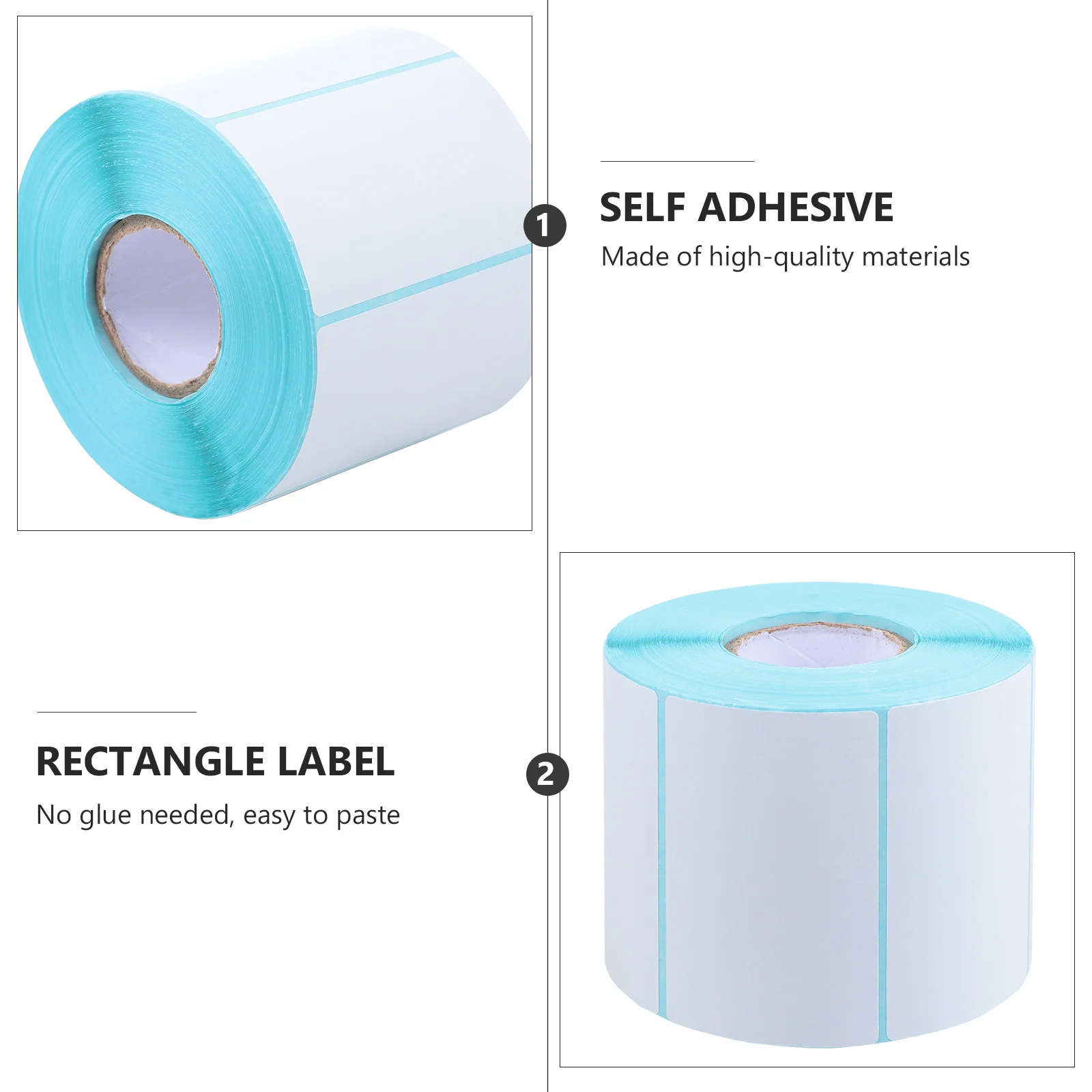 

Waterproof Self-Adhesive Labels Multi-Purpose Name Label For Bottle Price Tag Plant Sticky Label Roll Folder Sticker