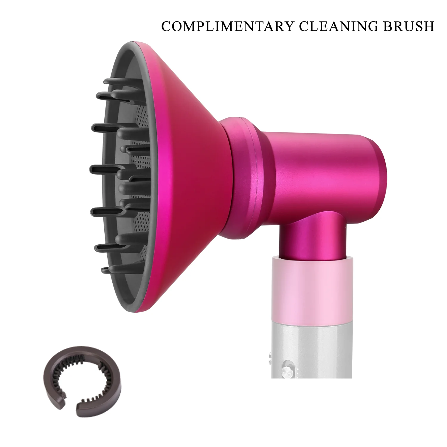 

3Pcs Rose Wavy Hair Diffuser Kit with Adapter & Brush for HD01/HD02/HD03/Airwrap Dryer