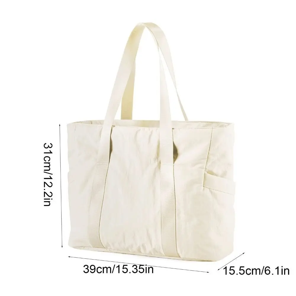 Nylon Yoga Mat Bag with Yoga Mat Buckle Solid Color Gym Fitness Tote Bag Adjustable Yoga Mat Holder Multifunction Travel Handbag