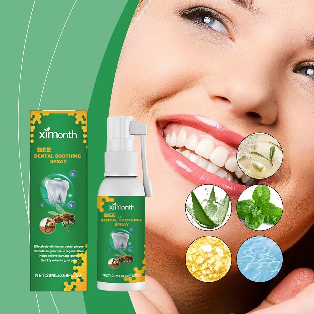 Propolis Oral Health Spray Fresh Breath Tooth Health Stain Teeth Protection Ordor Hygiene Tooth Oral Personal 20ml Teeth Relief