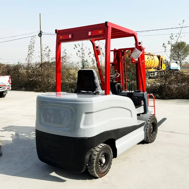 Customized Discount Price 3 Ton Lead Acid Battery Electric Forklift For Plastic Injection Molding Plant 3-9m Lifting Height