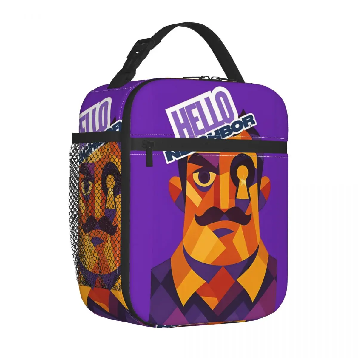 HELLO NEIGHBOR Cubist Insulated Lunch Bags Cooler Bag  Lunch Container High Capacity Tote Lunch Box Food Storage Bags