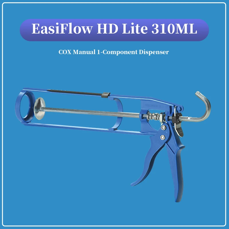 

EasiFlow HD Lite A 1-Component Manual Bead Dispenser For 310mL Cartridges Save Pressure Industrial Gun Cartridge Sealant Durabl