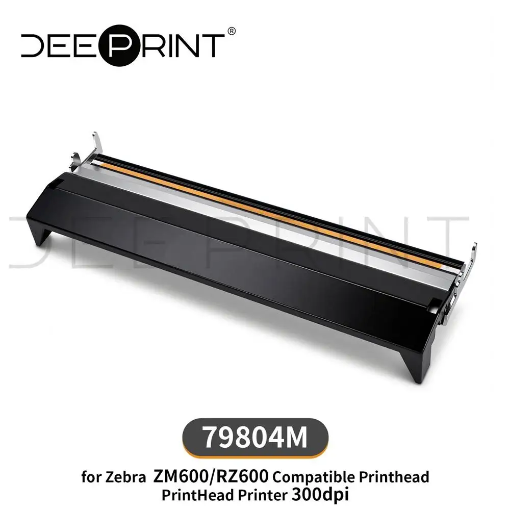 79804M 300DPI Thermal Printhead for Zebra ZM600 RZ600 Barcode Label Printer Print Head | 3-month warranty