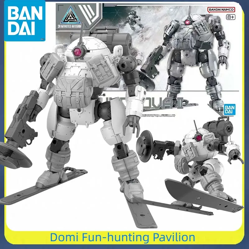 

Bandai Original 30MM 1/144 Anime Figure BEXM-6 ROUNDNOVA II Assembly Model Joint Movable Action Toys Collectible Gift for Kids