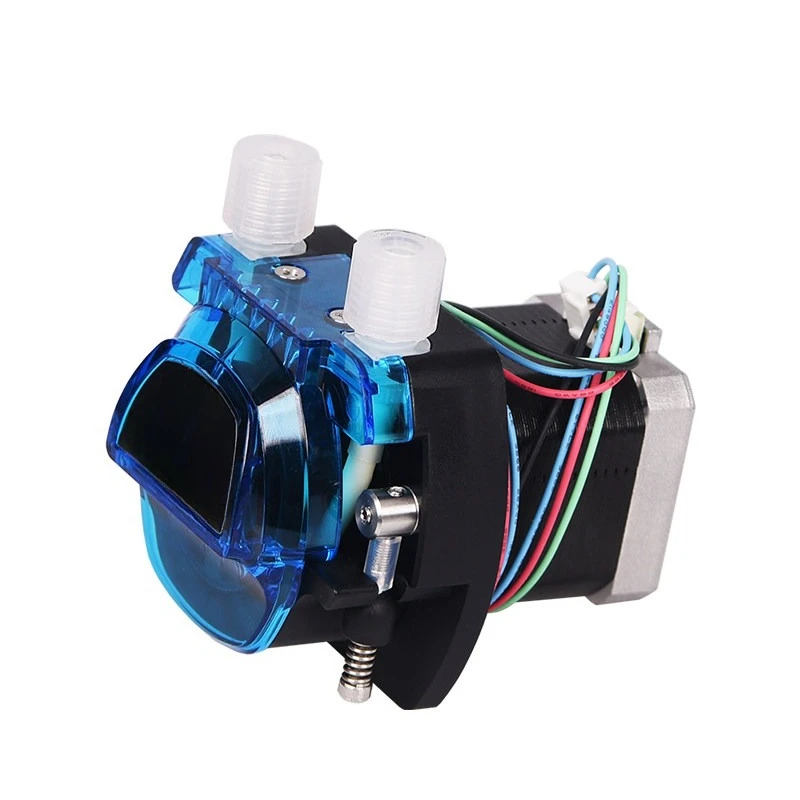 Peristaltic Micro 12v Stepper Motor Water-cooled Water Pump, Mini Metering High Pressure Small Flow Pump Constant Flow Pump