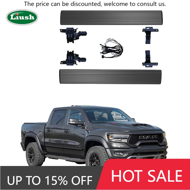 

Car Automatic Pedal Waterproof Side Steps Automotive Intelligent Electric Pedal Electric Side Step For Dodge Ram 1500