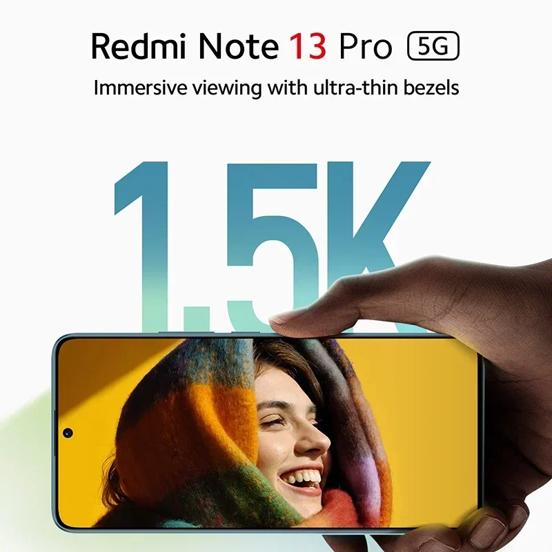 New Xiaomi Redmi Note 13 Pro 5G Smartphone 6.67\