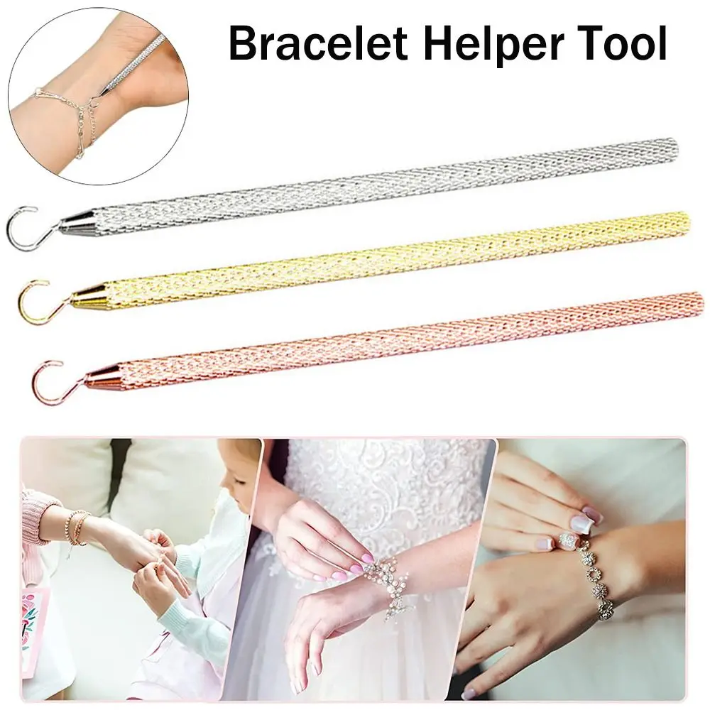 

Bracelet Tool Jewelry Helpers Hand Bracelet Helpers Bracelet Fastening Helper Tools for Jewelry Bracelet Watch Clasps Zippers