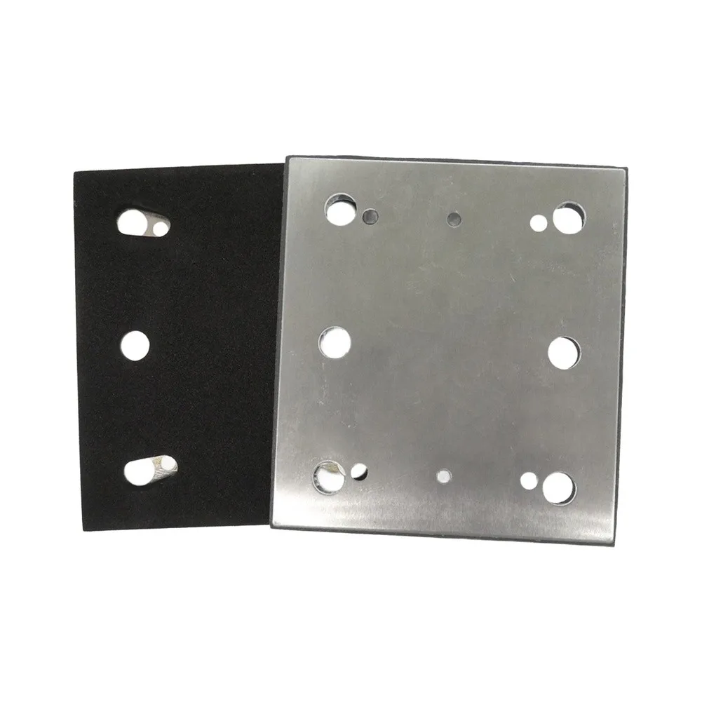 Backing Plate for 14 Sheet Sander Pads 100x110mm Compatible with For BO4556 1583249 Finishing Sander Long lasting Performance