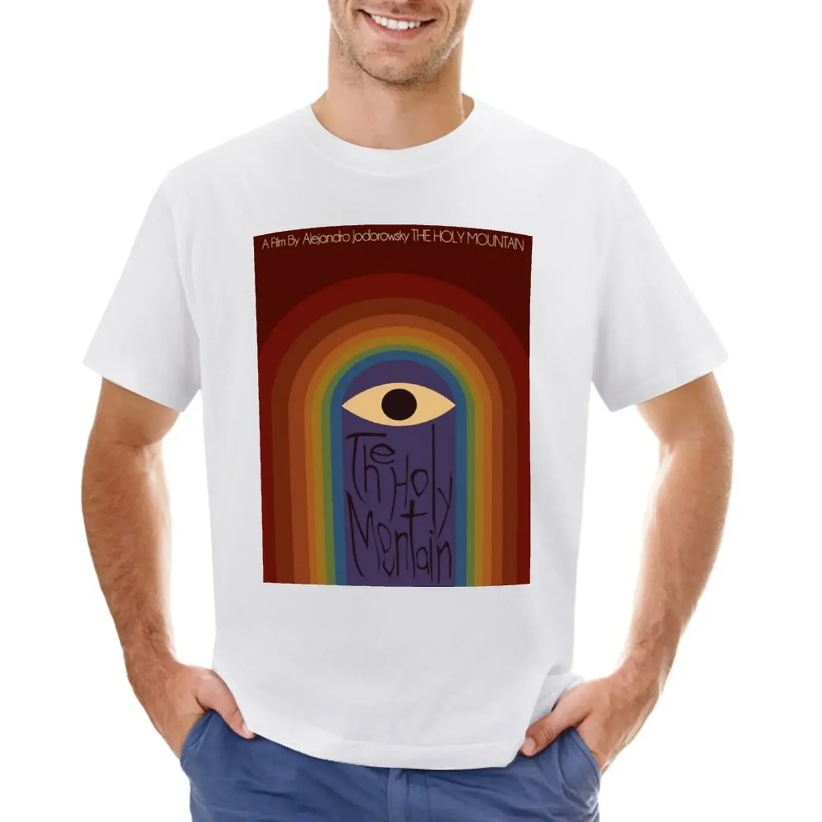 

The Holy Mountain T-shirt oversized Aesthetic clothing plus size tops men graphic t shirts