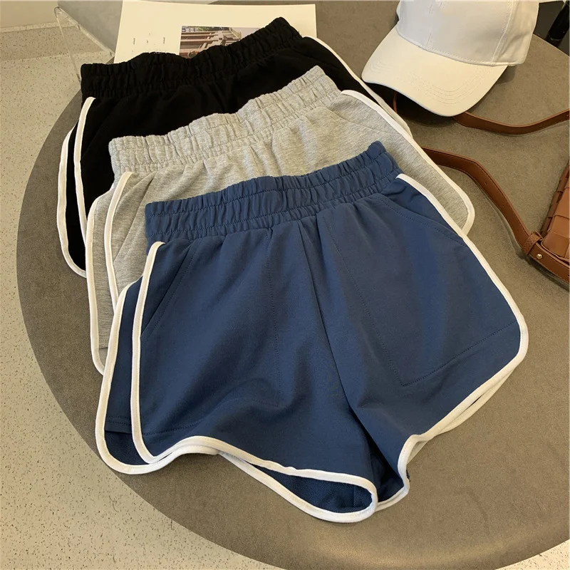 Summer New Striped Design Short Woman Simple Casual Fashion All-match Y2K Shorts 2024 Trendy Popular Pants for Women