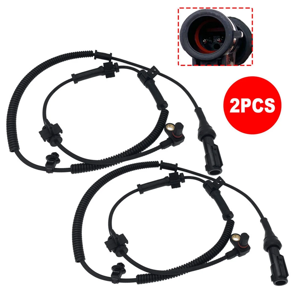 2 Stück ABS-Raddrehzahlsensor vorne links und rechts ALS505, 695116   für Ford F250 F350 Super Duty 2005-2010