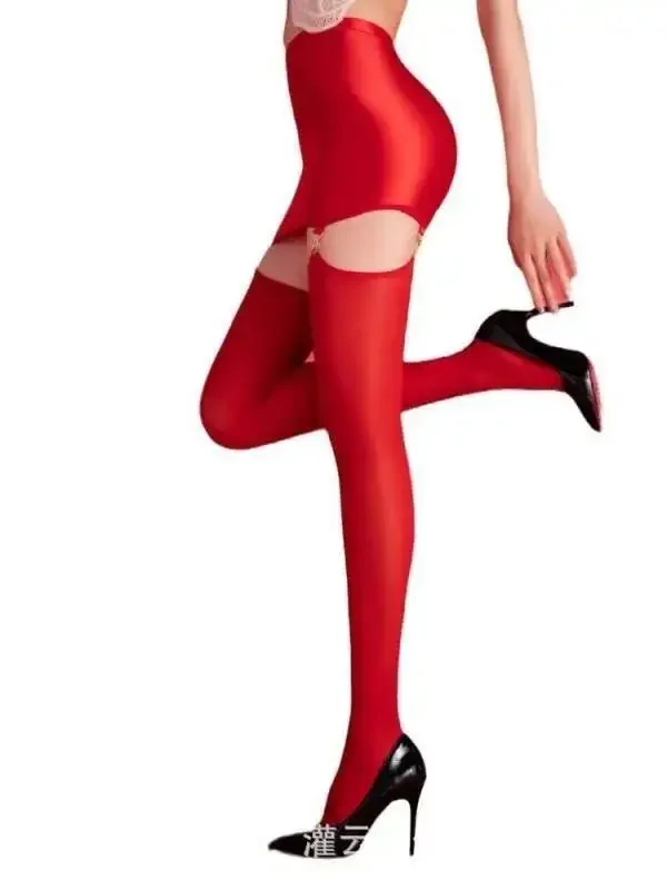 섹시한 레이스 광택 엉덩이 포옹 짧은 치마, 긴 튜브 스타킹, 초박형 투명 매혹적인 검은 색 투명 미니 스커트 7P8L