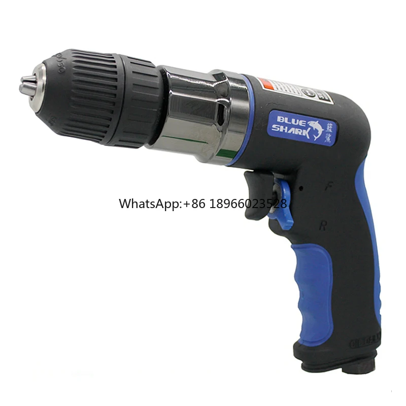 Pneumatic Tools Air Impact Drill 3/8 Inch Chuck Pneumatic Drill For Iron Plate/Wood Board/Mechanical Assembly Drilling