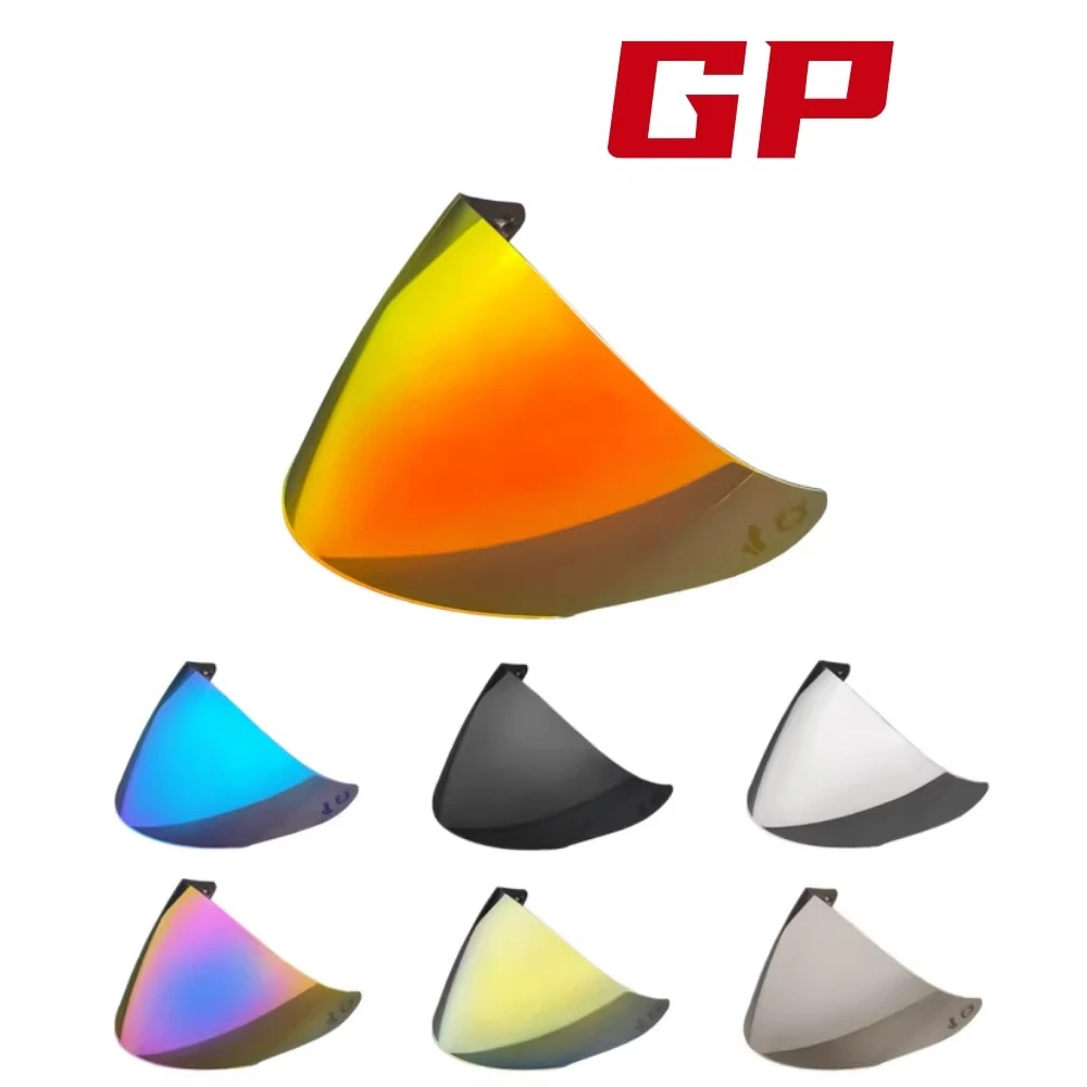 Suitable for KYT GP Half Helmets, Electroplated Mirrors, Four-quarter and Three-quarter Helmets, Sunscreen Helmets, Windshield