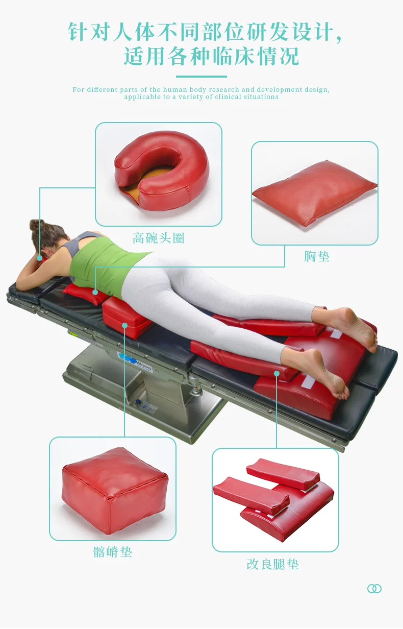 Surgical Position Pad Prone Sponge Head Ring Chest Pad Prevention Of Bedsore Pad For Beauty Salon Operating Room