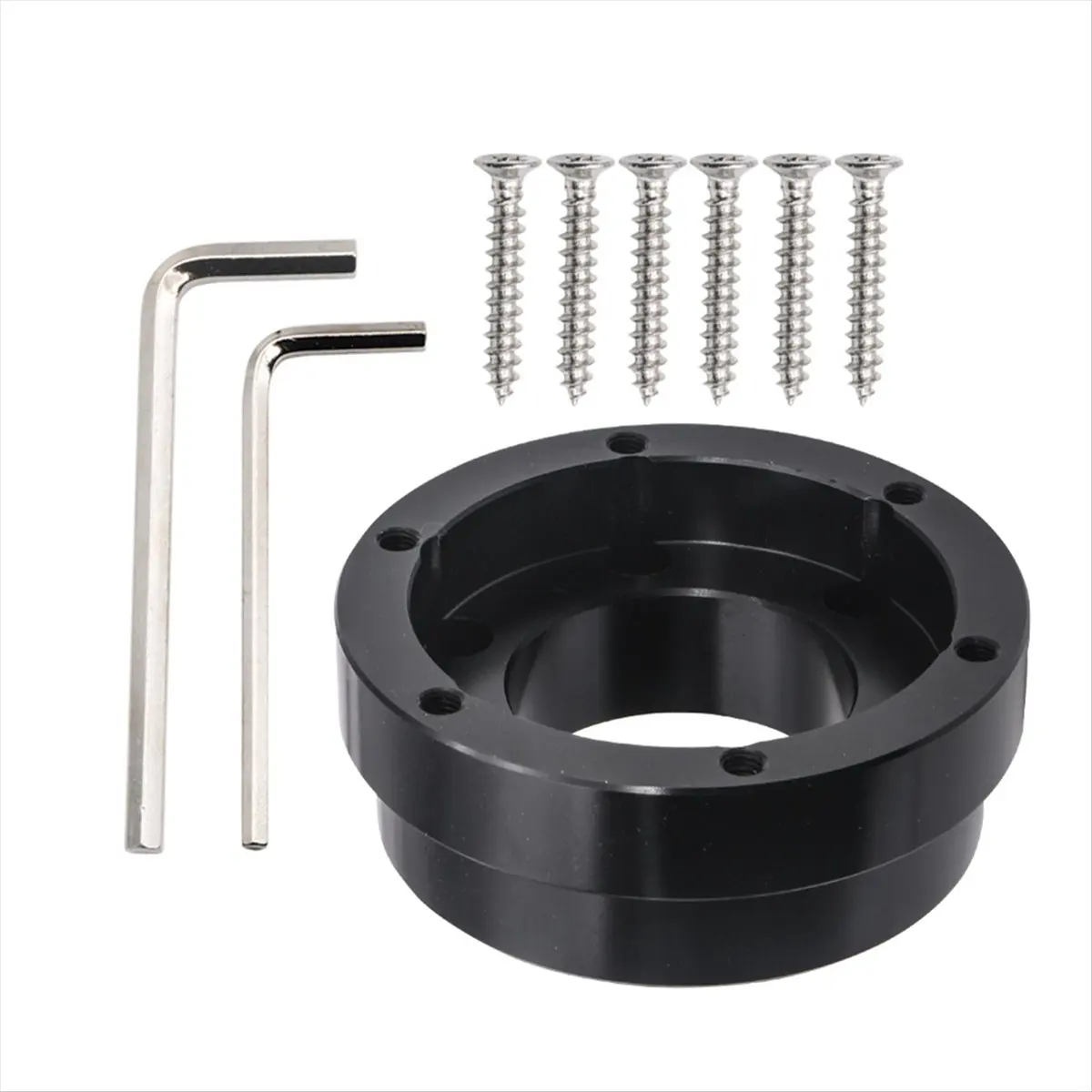 Promotion 70mm Steering Wheel Adapter Plate for G29 Metal Modification Replacement Part Black