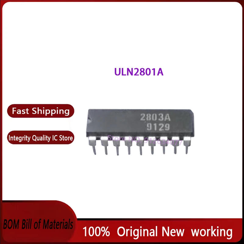 20PCS/LOT ULN2801A ULN2801 DIP in stock