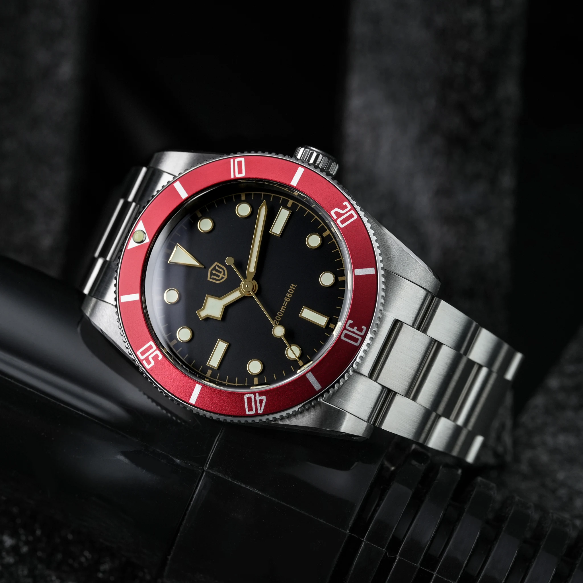 Watchdives Wd7922 Luxury Watches VH31 Fashion Quartz Watch 20Bar Waterproof Sapphire Crystal Luminous 37Mm Vintage Watches Gifts