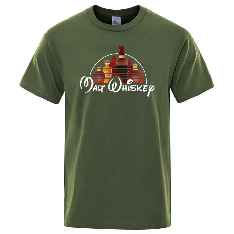 

2025 Latest Style Men's Slim Breathable Quick-Dry Sports-Casual Printed Short-Sleeve Tee, Perfect For Cartoon, Campus.